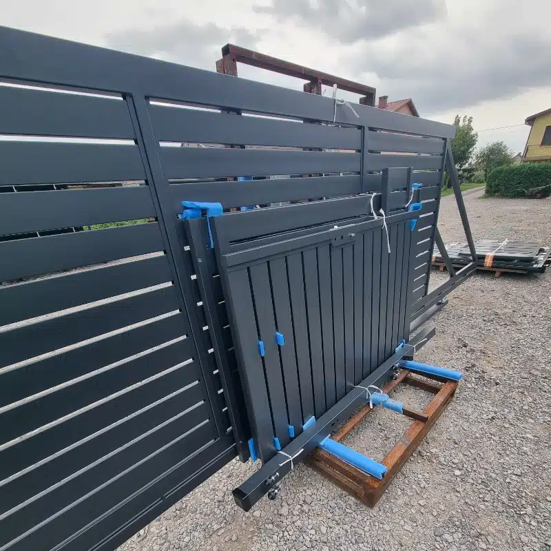 Brama_B23 Ogrodzenie panelowe